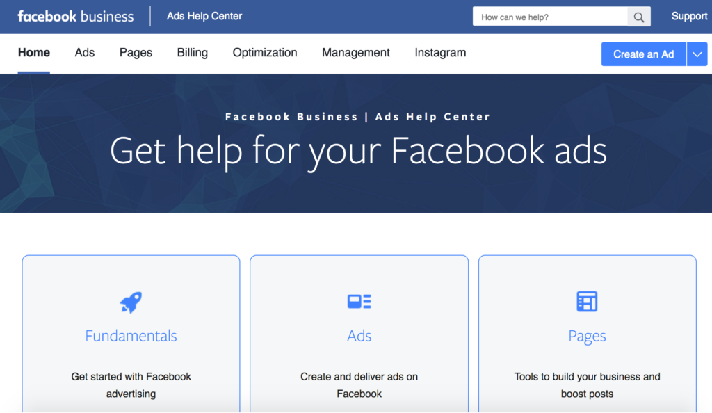 Facebook Business Ads Help Center